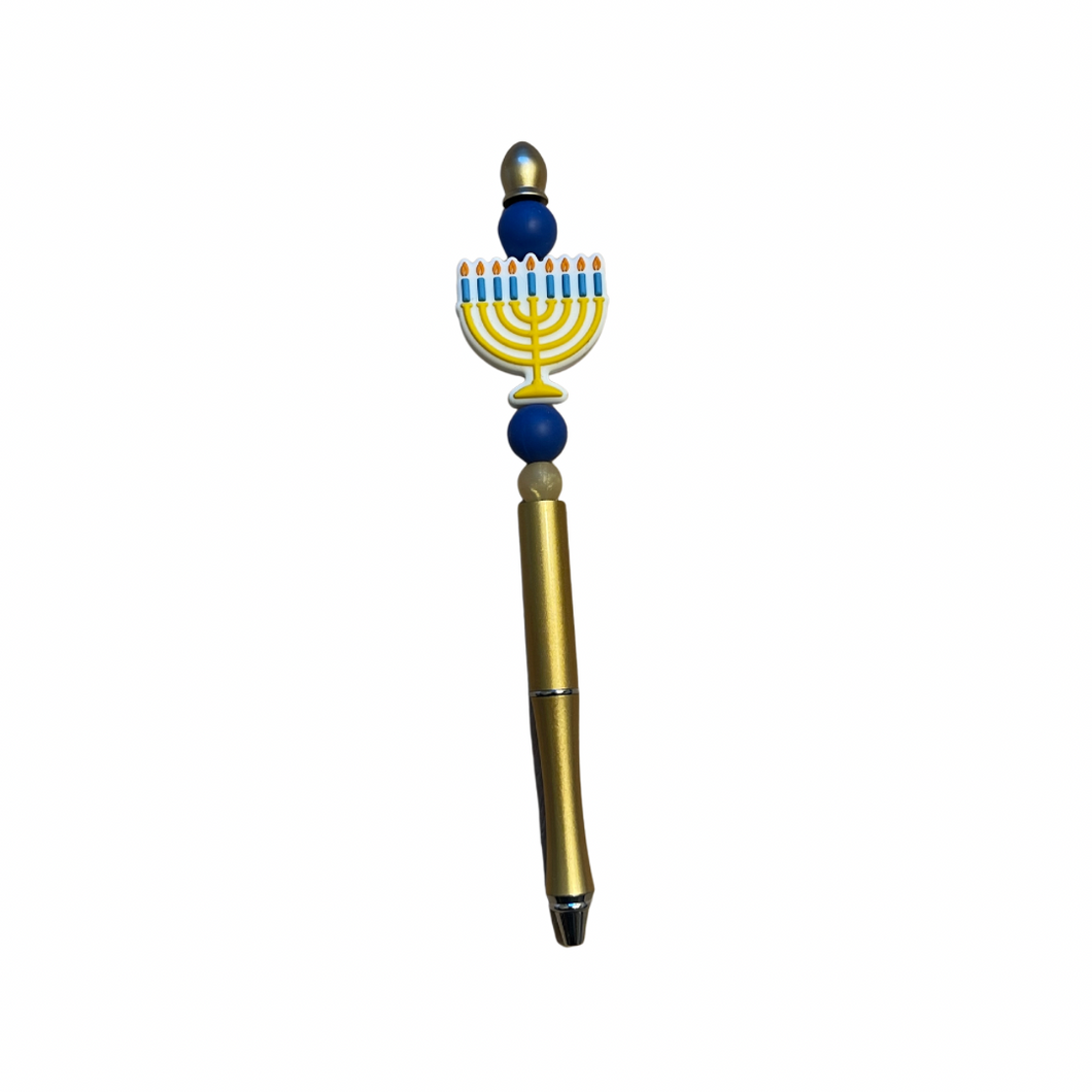 Menorah Hanukkah/Chanukah Fidget Pen