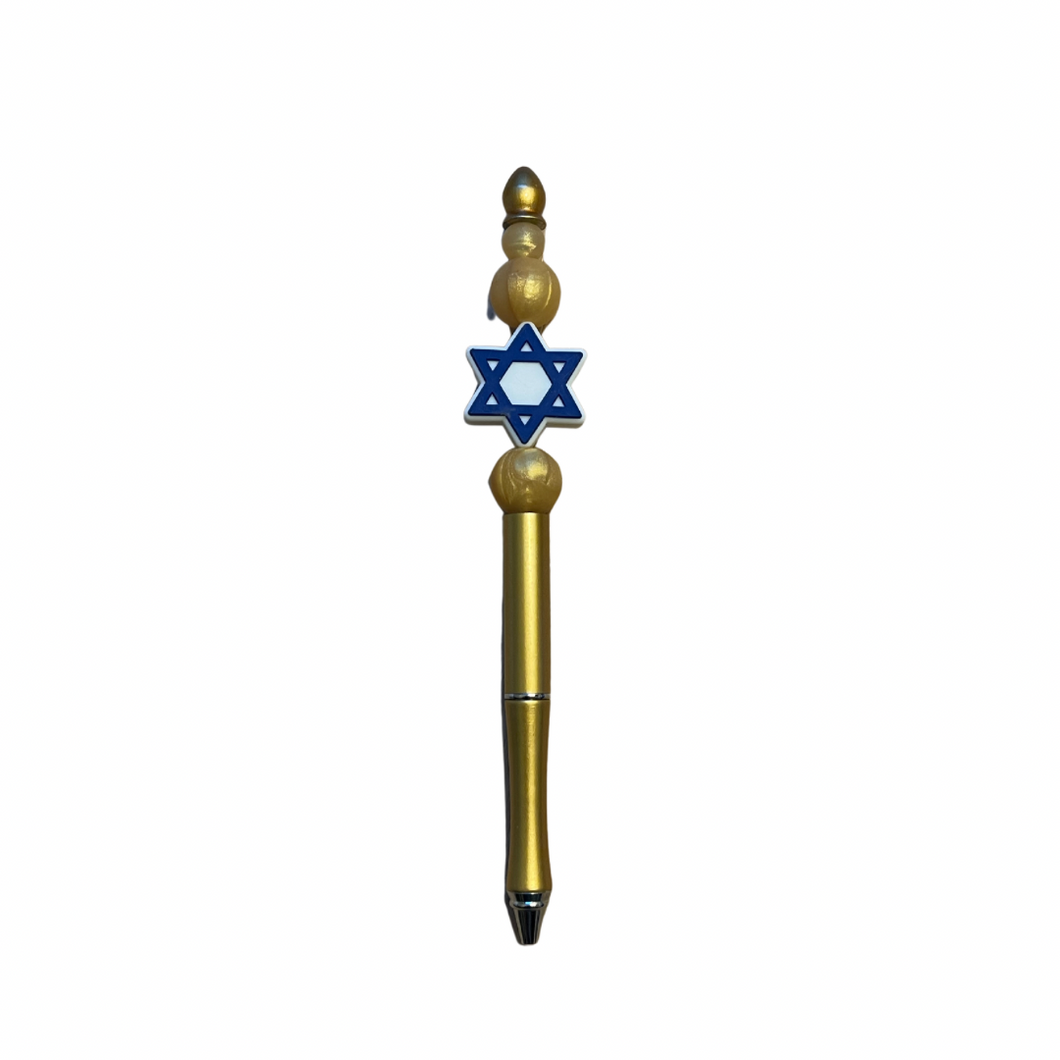 Star of David Chanukah/Hanukkah Fidget Pen